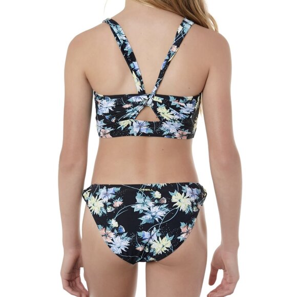 Multi Color 2 Pcs O'Neil Bikini Swimsuit Size 10 - Picture 2 of 14